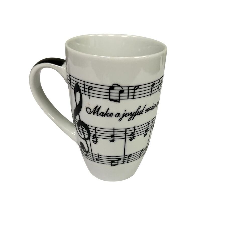 CIB Musician's Mug Inspirational Coffee Cup with Psalm 100:1
